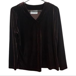 N Touch Woman’s Velour Top S